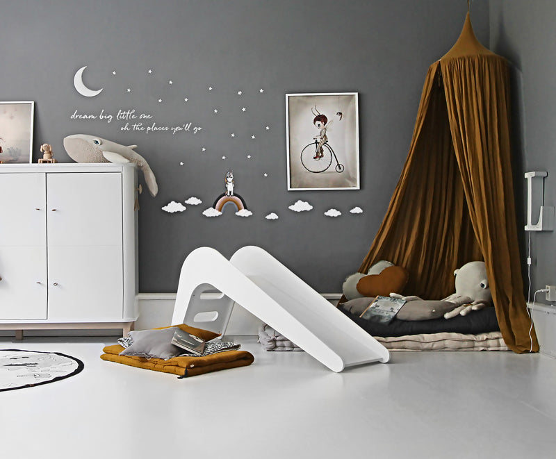 Jupiduu children's slide white