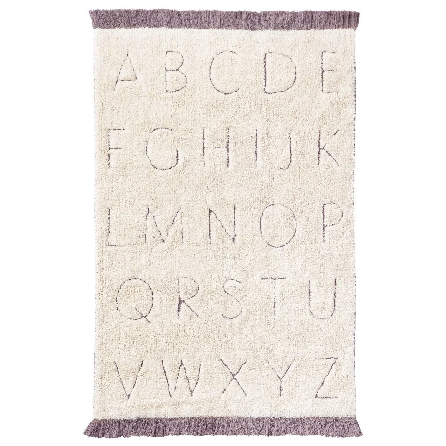 Tapis lavable Lorena Canals Cycled ABC, trois tailles