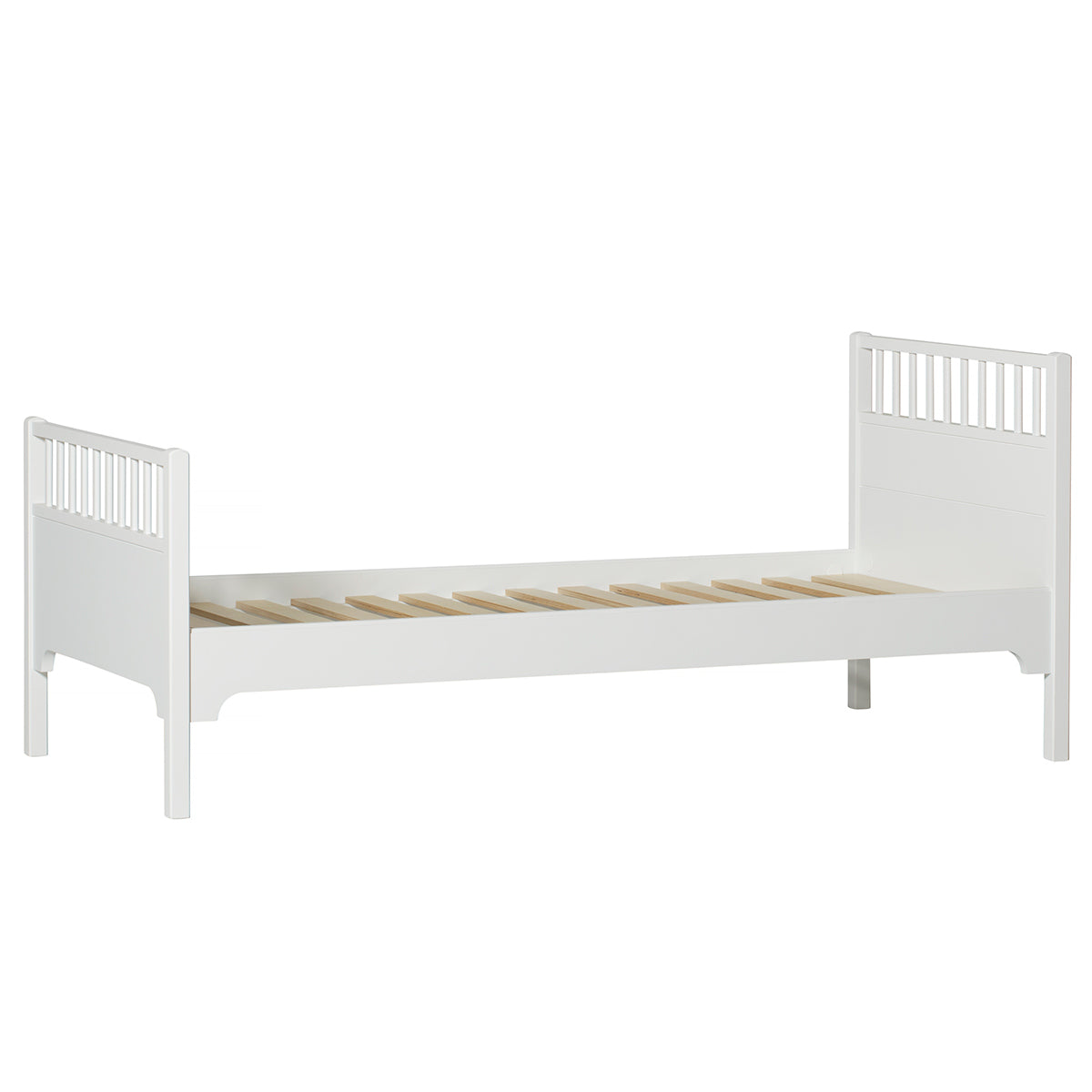 Oliver Furniture Seaside Classic Einzelbett, 90 x 200cm, weiss