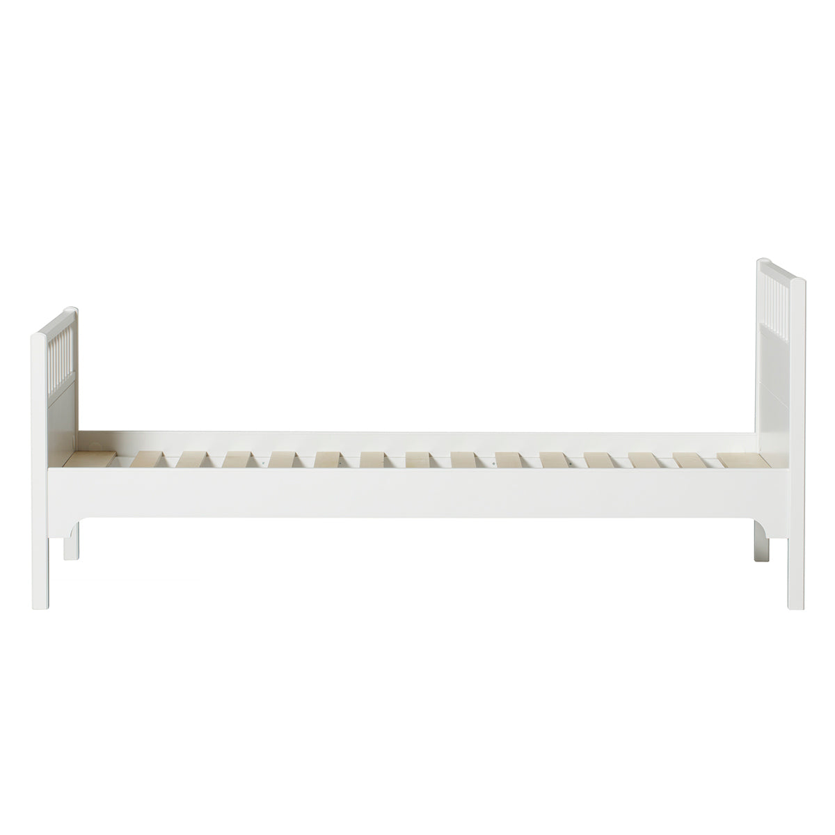 Oliver Furniture Seaside Classic Einzelbett, 90 x 200cm, weiss