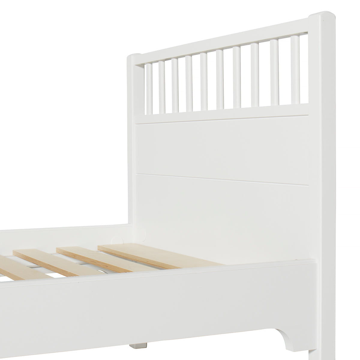 Oliver Furniture Seaside Classic Einzelbett, 90 x 200cm, weiss