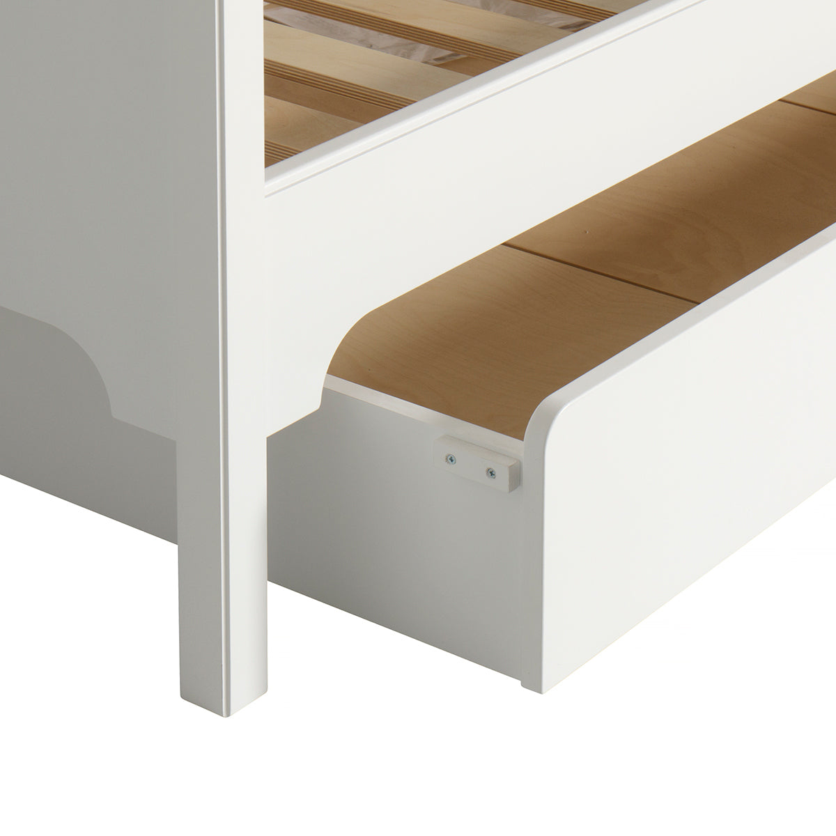Oliver Furniture Seaside Classic Einzelbett, 90 x 200cm, weiss