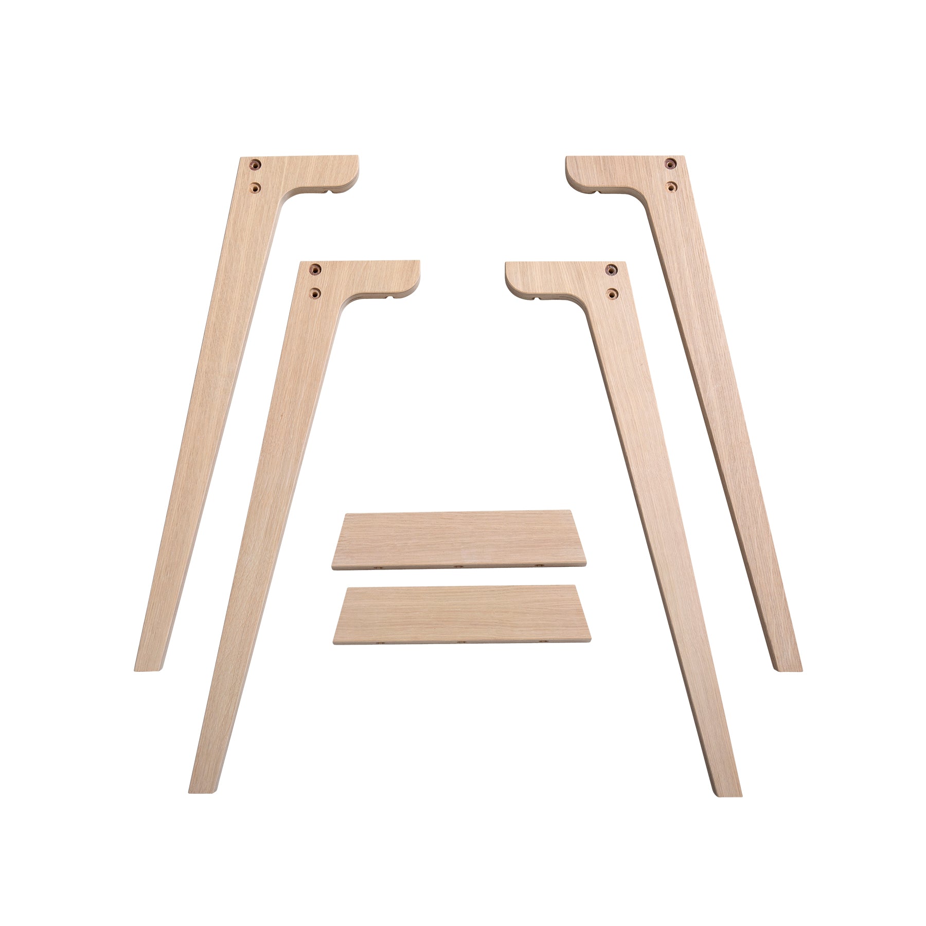 Oliver Furniture Wood desk 72.6cm and armchair, height adjustable