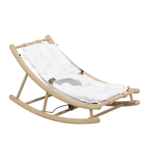 Oliver Furniture Wood Babywippe-Kleinkindwippe-weiss