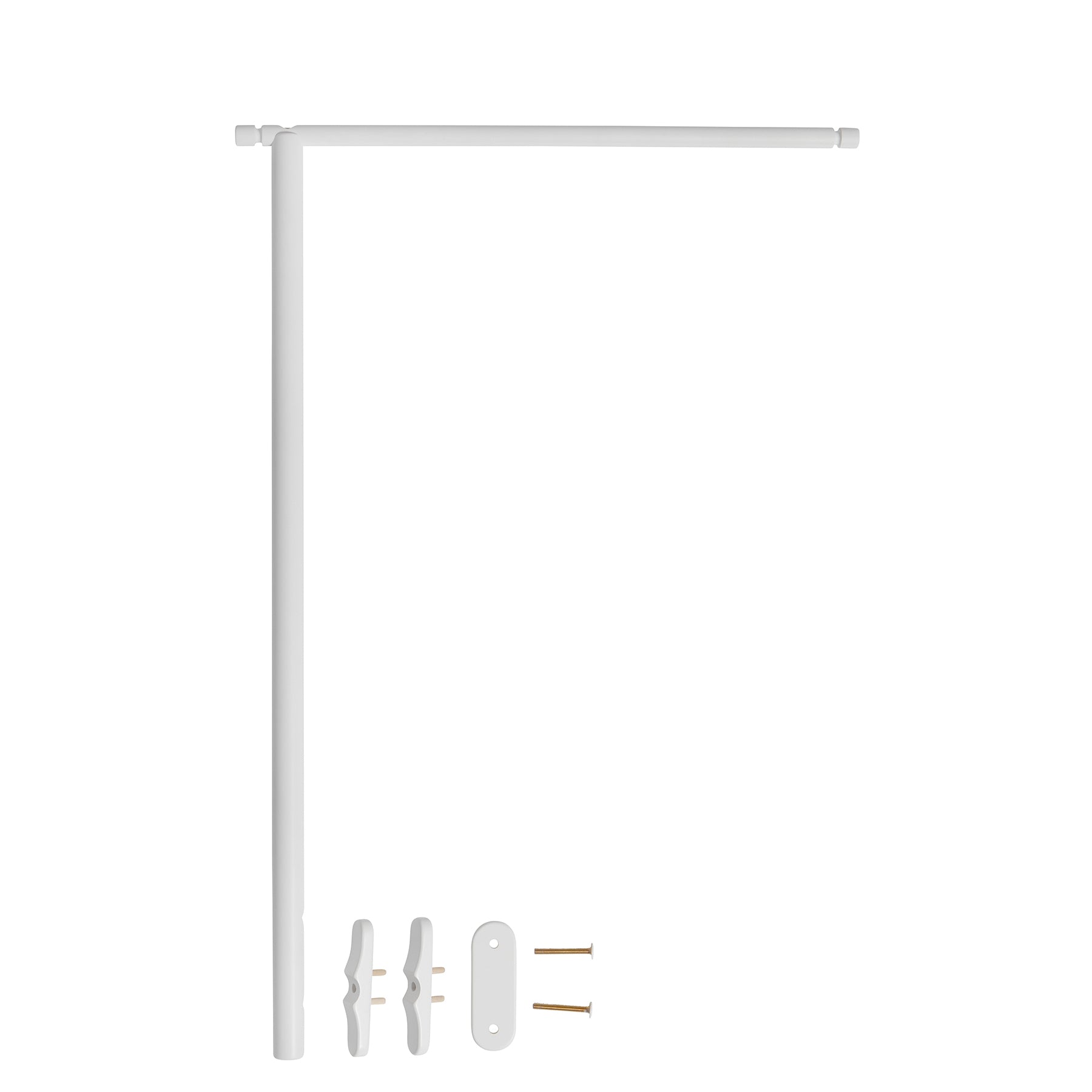 Oliver Furniture Wood Mini+ basic Babybett inkl. Umbauset zum Juniorbett, weiss/Eiche oder weiss
