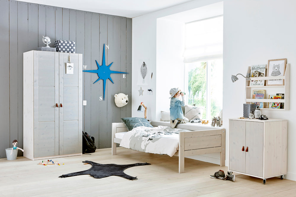 Lifetime Kidsrooms basic bed with backrest, 90 x 200 cm