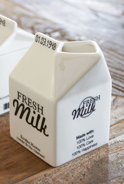 Riviera Maison Milchkrug, Carton Jar Milk