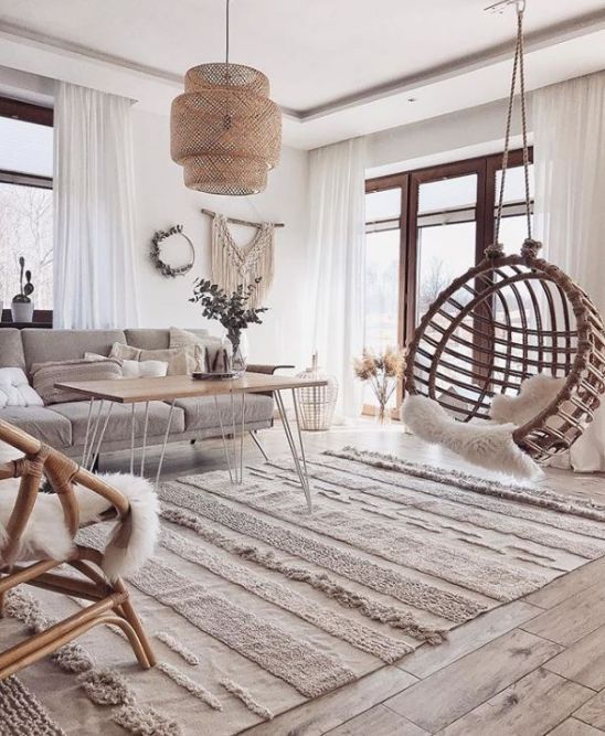 Lorena Canals washable rug Early Hours Air Dune White, three sizes