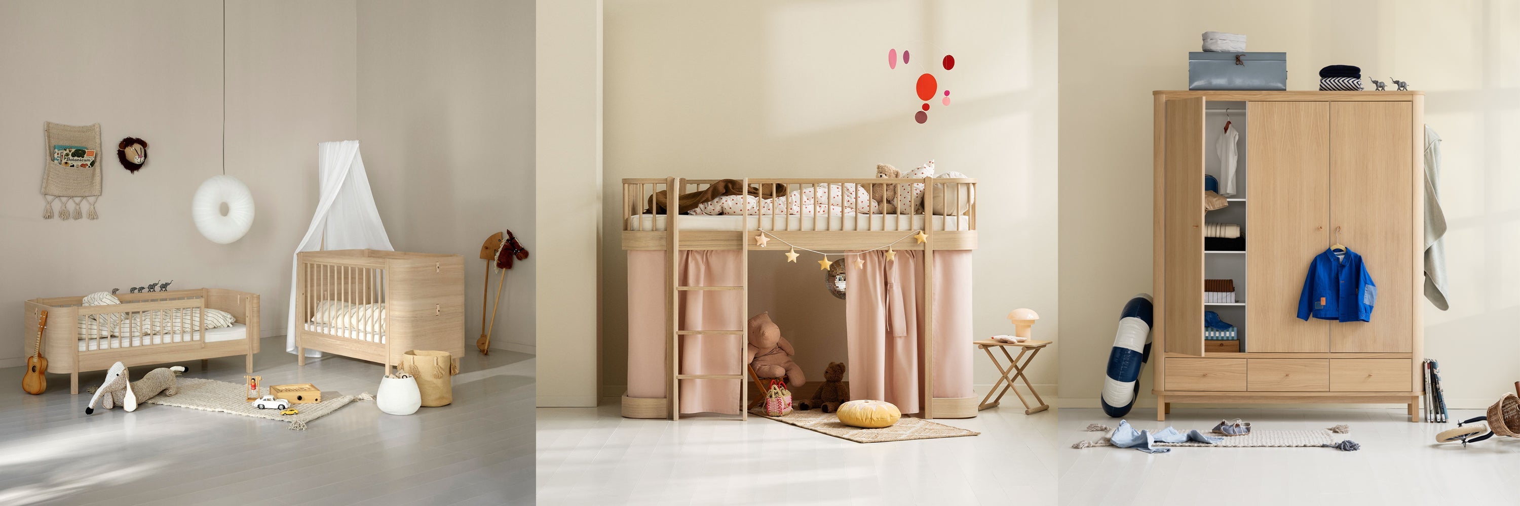 Oliver Furniture skandinavische Kindermöbel aus Eiche