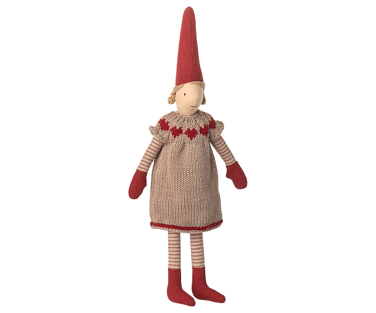 Maileg-Pixy-Mädchen-Size-2-Strickkleid-14-5421-00