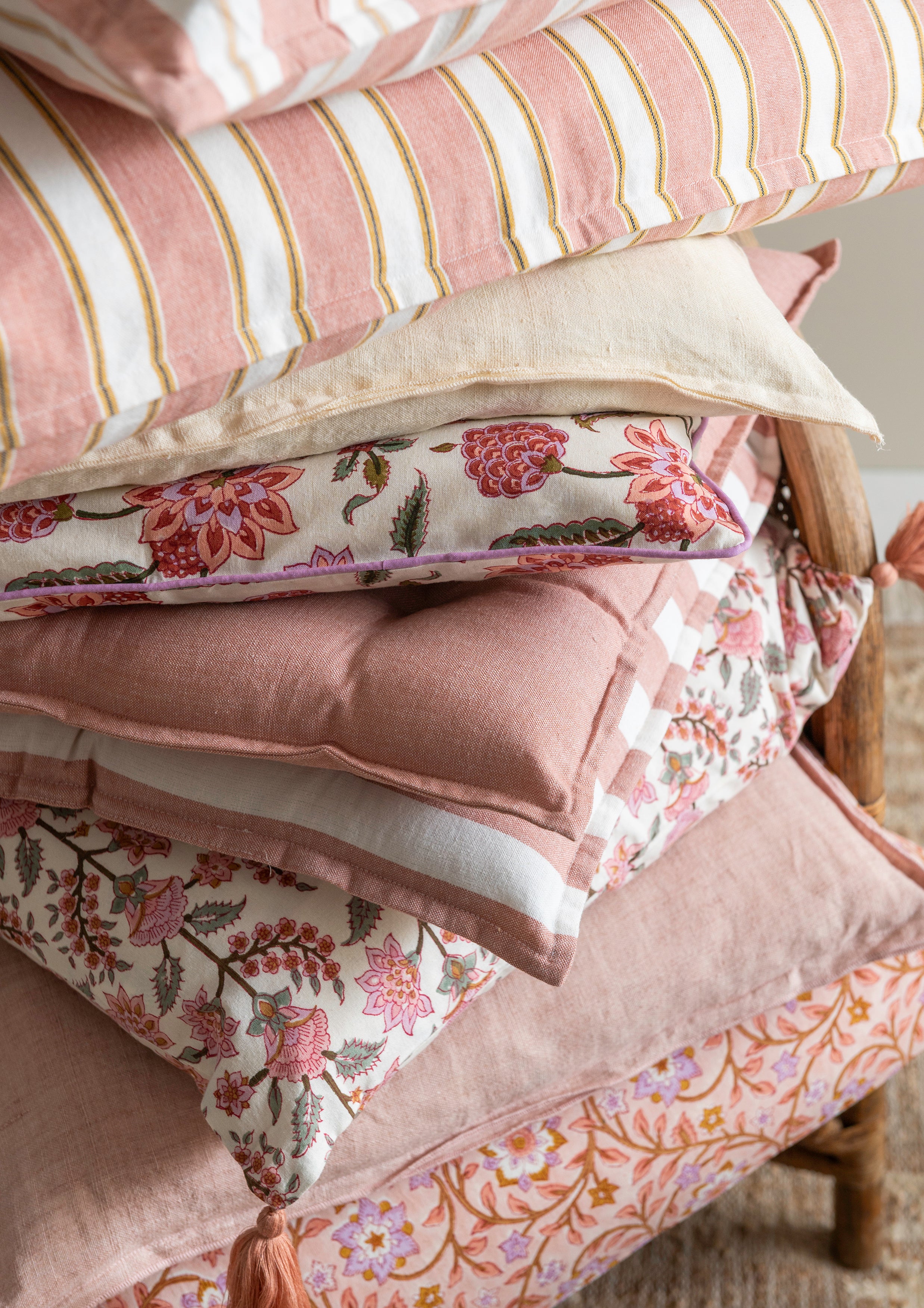 Bungalow-Denmark-Kissenhuelle-50x50cm-Verona-Rose-CC50VER606