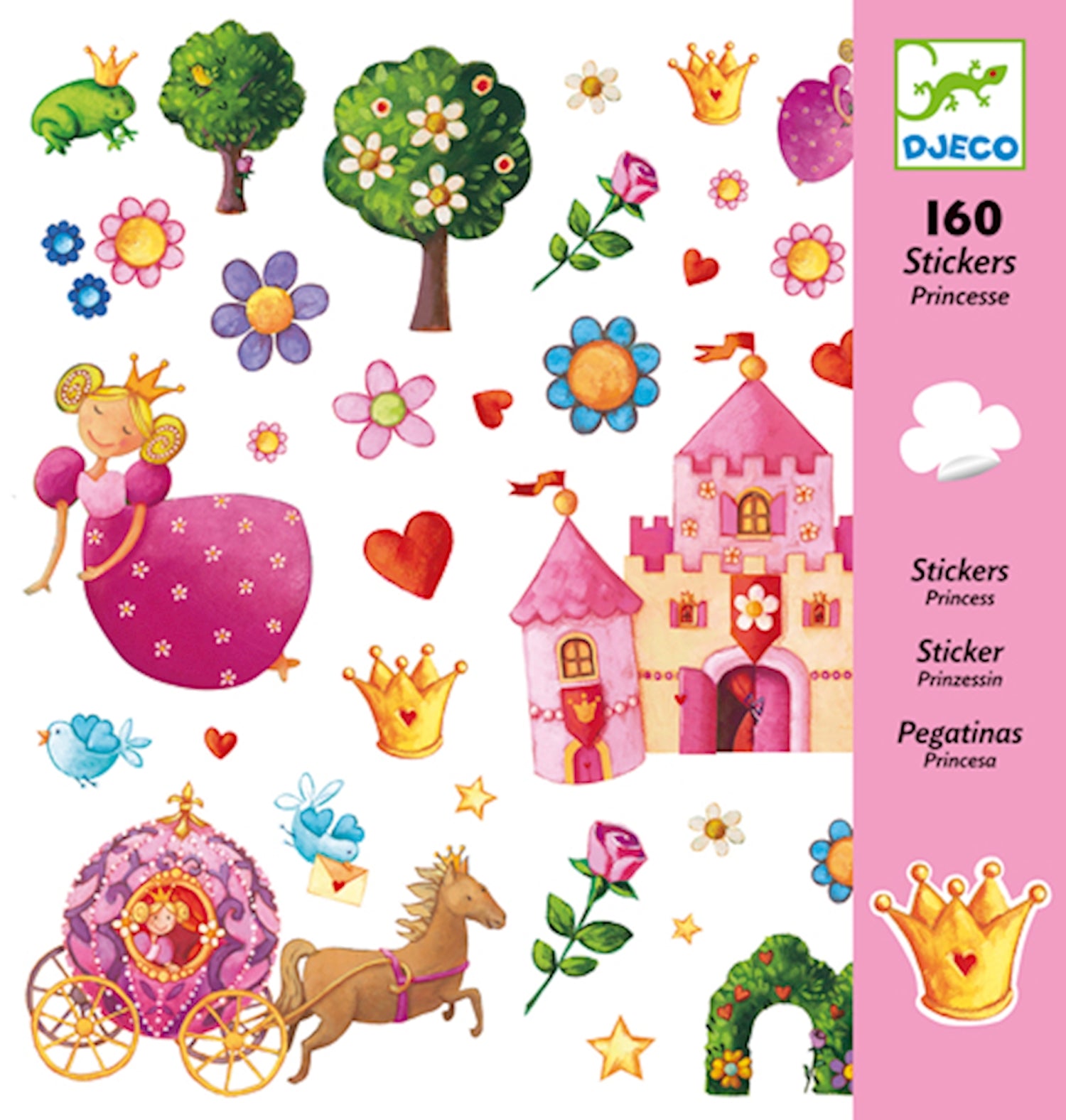Djeco-Sticker-Prinzessin
