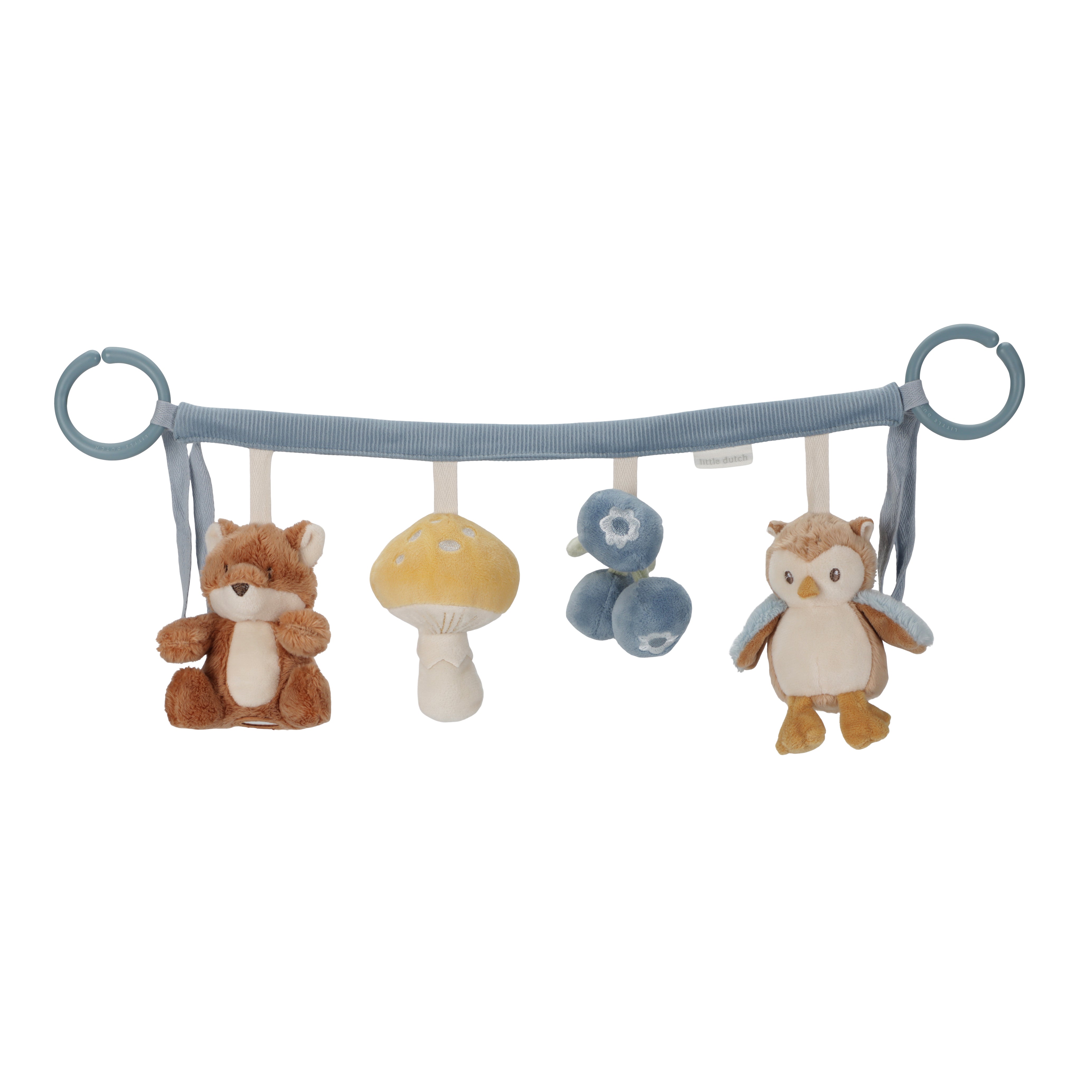 Little-Dutch-Kinderwagenkette-Forest-friends-LD8911