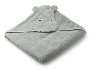 Lewood-Augusta-Hooded-Towel-Hippo-dove-blue