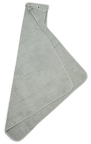 Liewood-Augusta-Hooded-Towel-Hippo-dove-blue