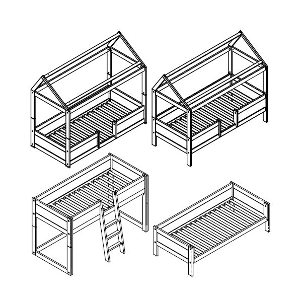 Lifetime-Kidsrooms-4-in-1-Bett-mit-Dach-Hausbett-48611