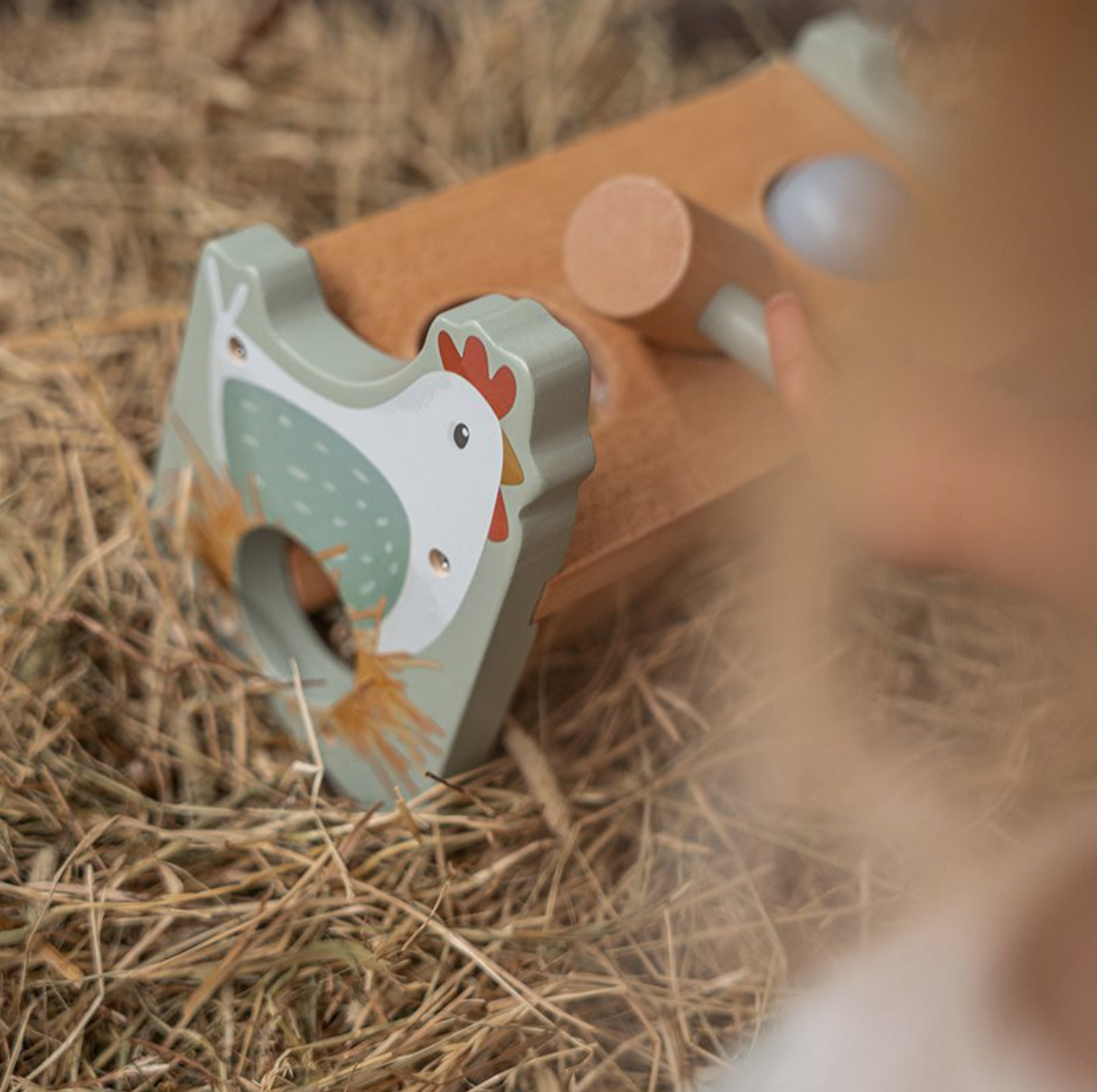 Little Dutch Hammerbank mit rollenden Kugeln, Little Farm
