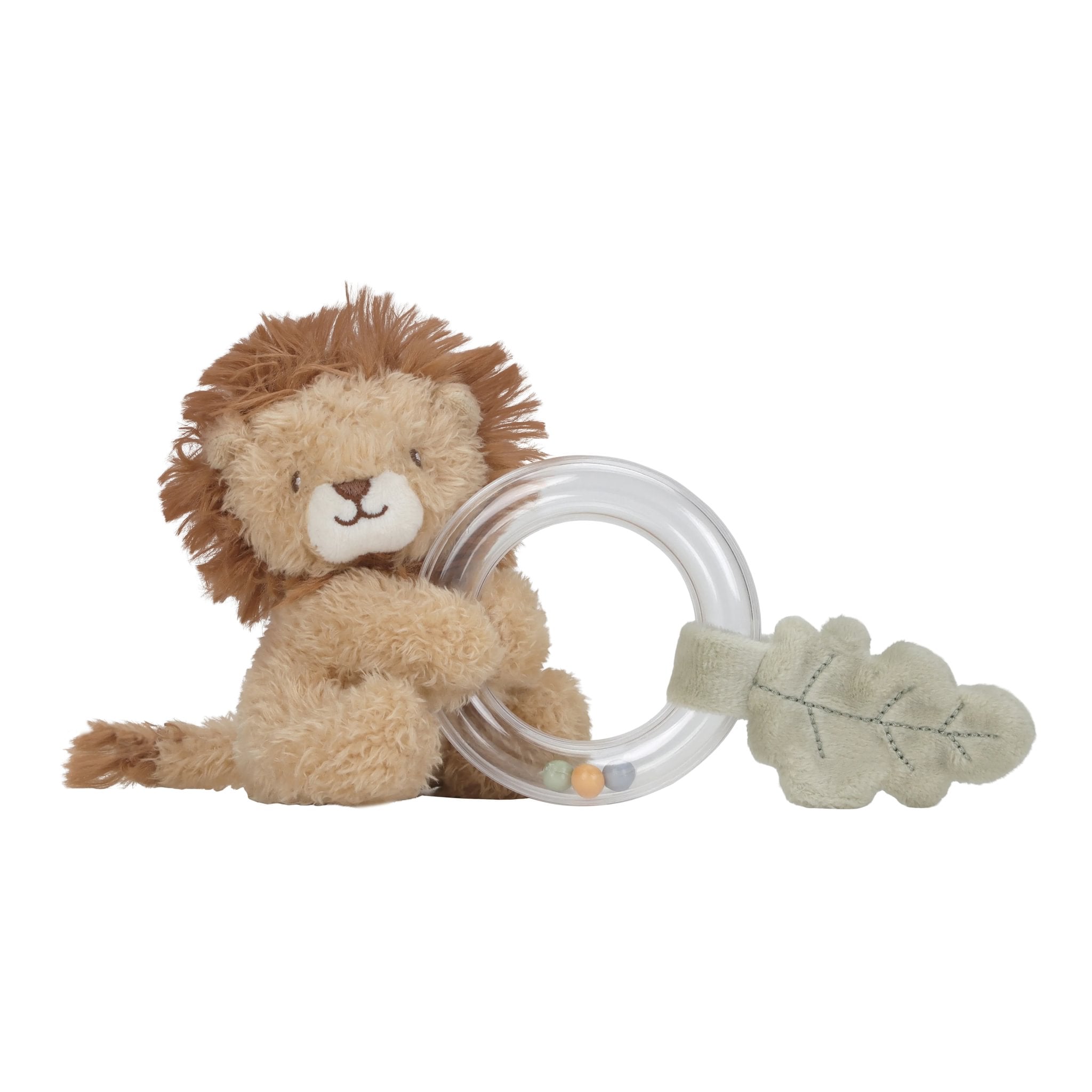 Little Dutch Ringrassel Löwe Gelb Safari Friends für Babys