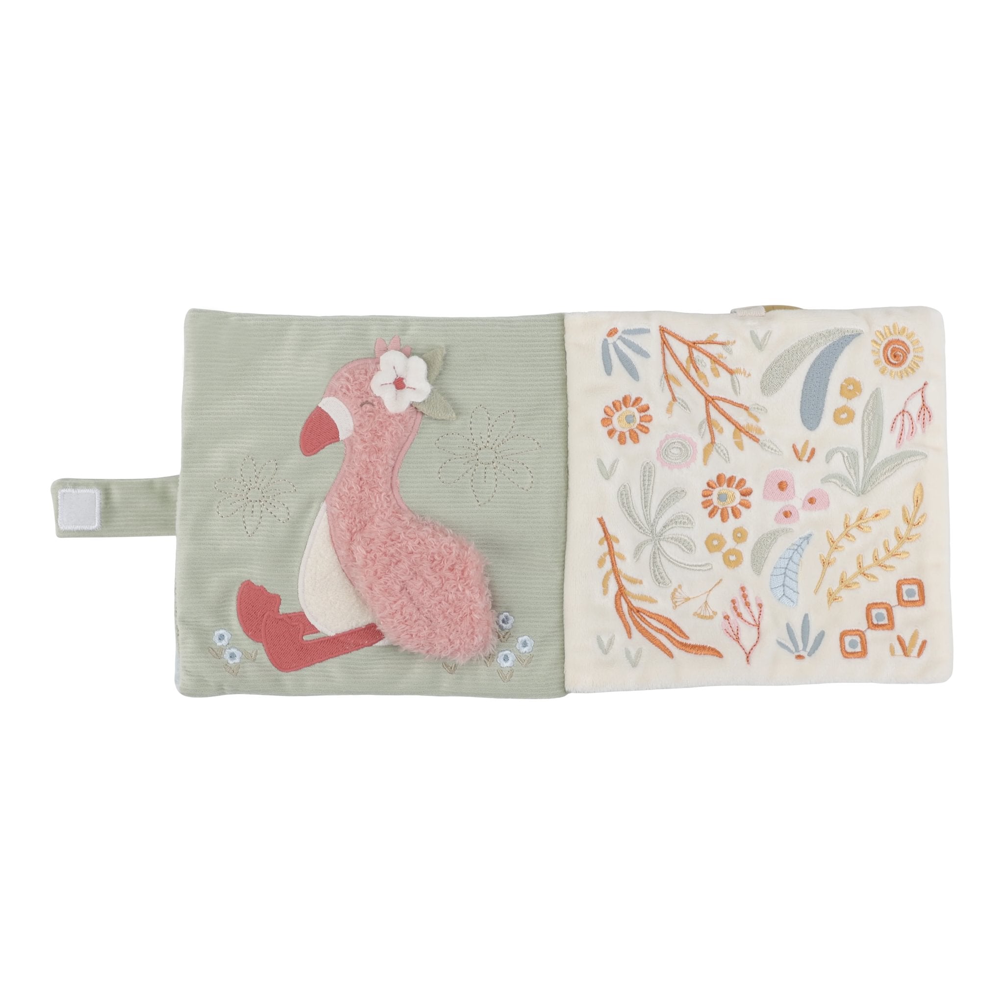 Weiches Stoffbuch mit Safari-Motiven von Little Dutch