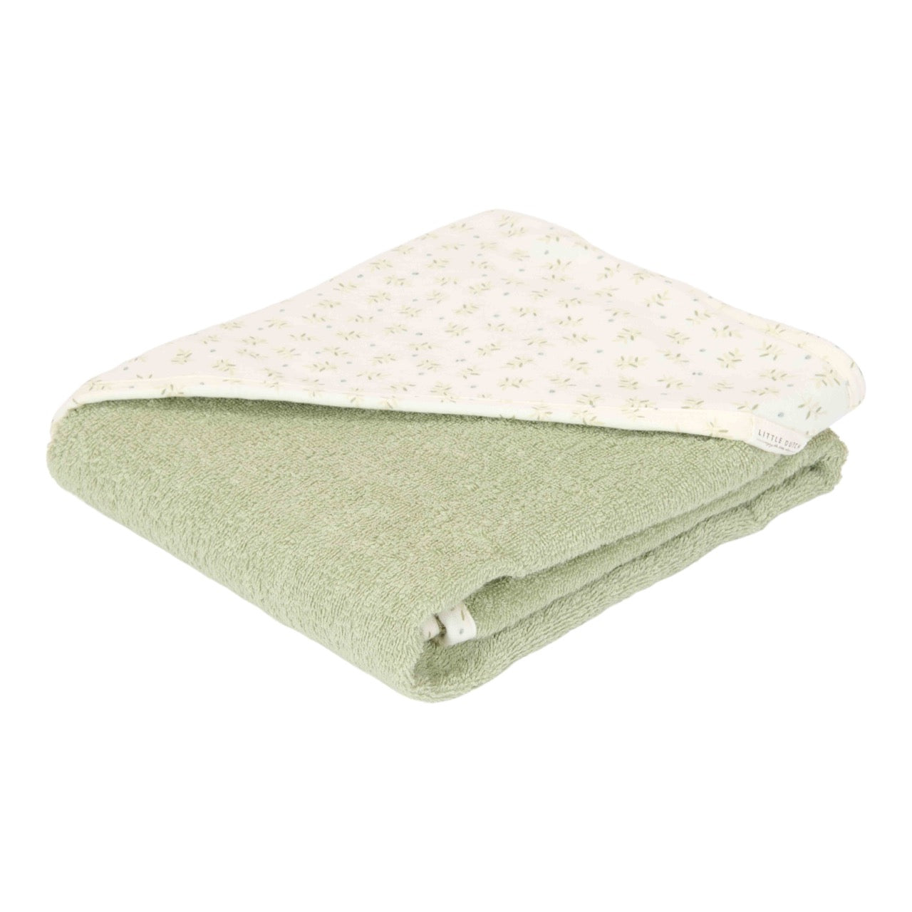 Little-Dutch-TE50614034-Kapuzenbadetuch-blueberry-leaves