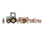 Little-Dutch-Traktor-mit-Anhänger-Little-Farm-FSC-