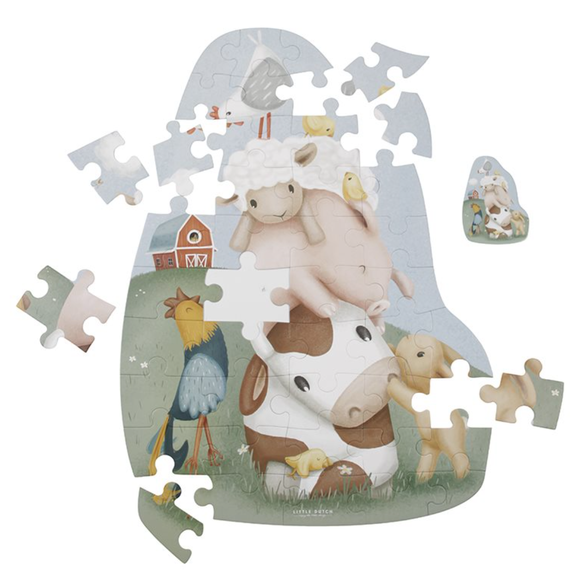 Little-Dutch-XL-Puzzle-Little-Farm-LD7150