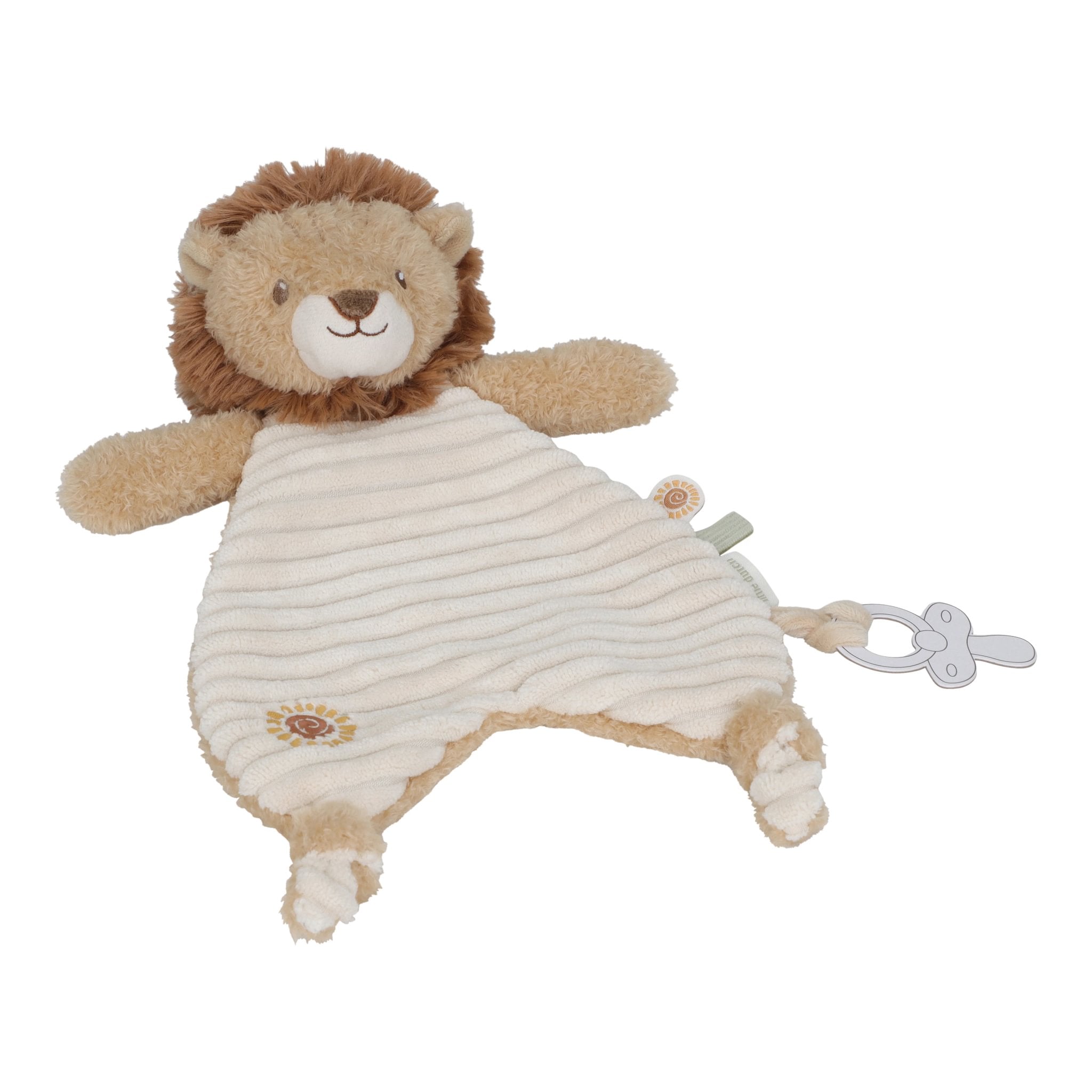 Little Dutch Kuscheltuch Löwe in Gelb für Babys