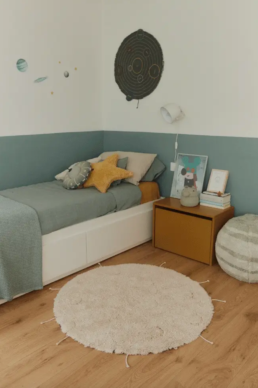 Baumwollteppich für Kinderzimmer von Lorena Canals