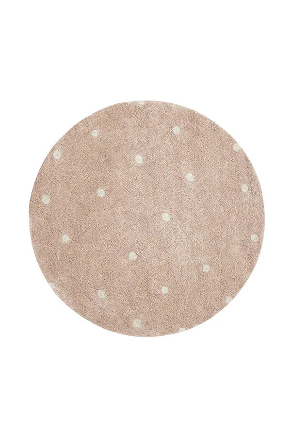 Lorena-Canals-washable-Rug-Round-Dot-Rose-C-RDOT-ROS