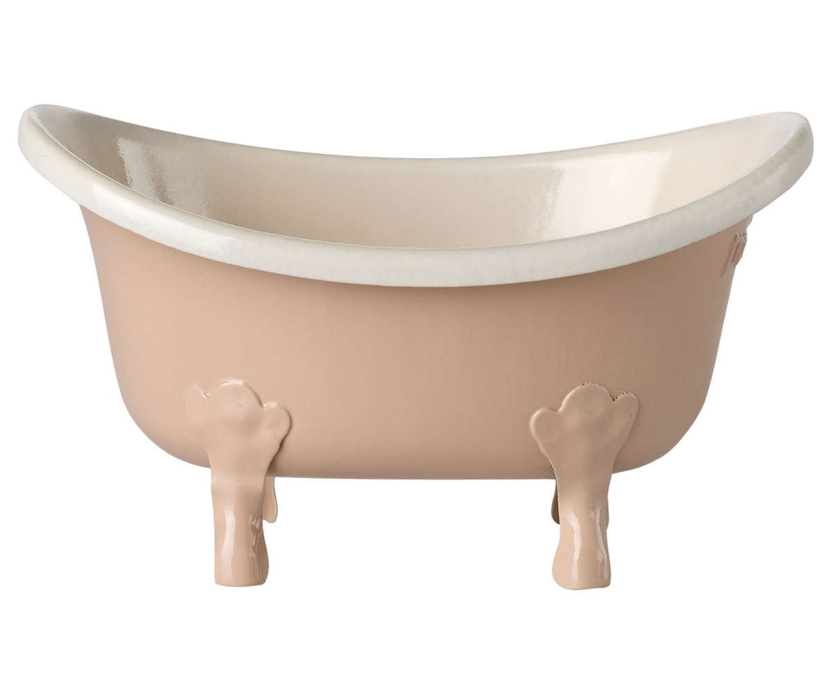 Rosa Maileg Badewanne für Mäuse – Mini Badewanne im Vintage Stil
