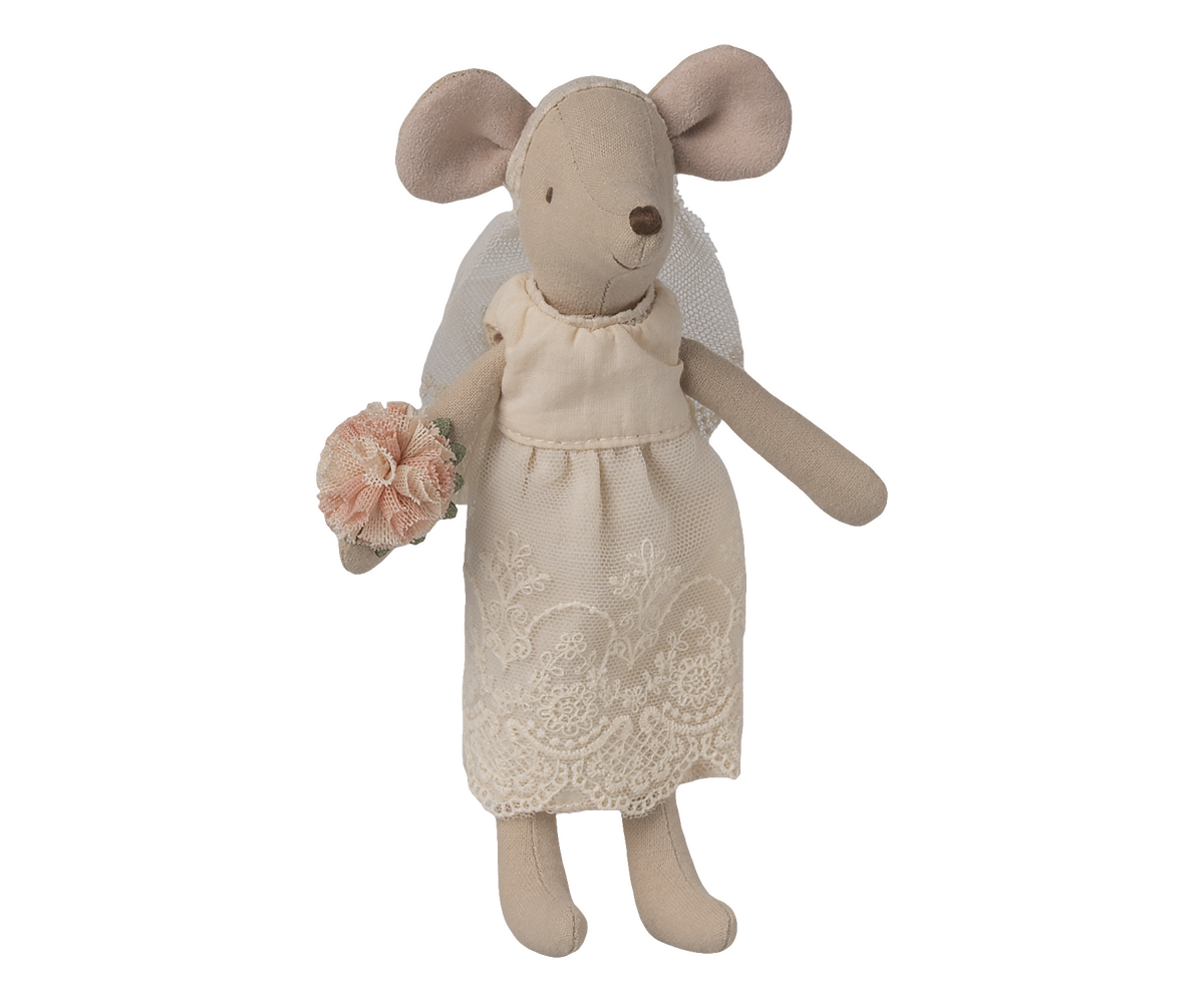 Maileg Hochzeitskleid für Mama Maus für fantasievolles Rollenspiel.