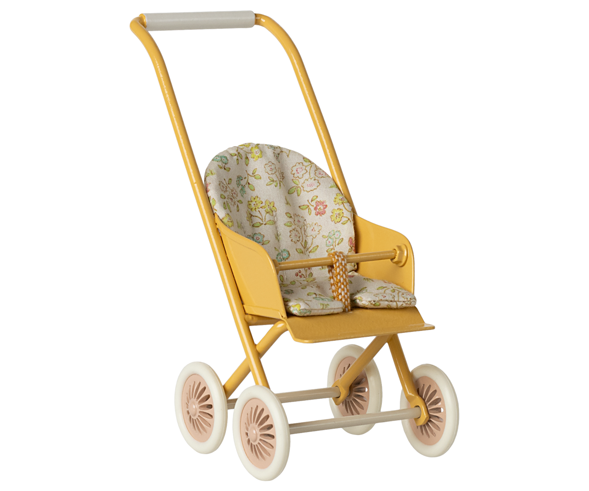 Maileg-Kinderagen-Stroller-micro-yellow-11-5108-02