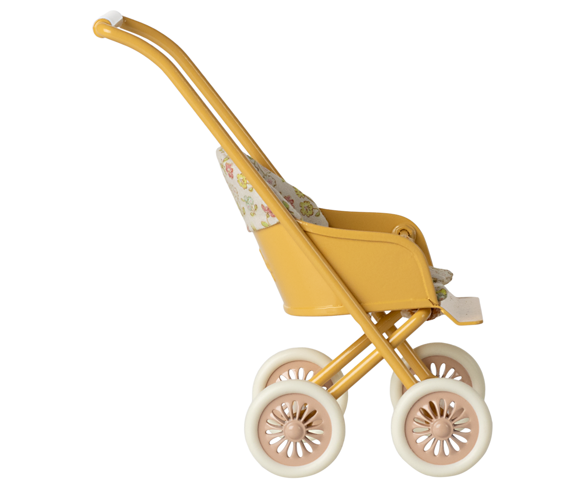 Maileg-Kinderagen-Stroller-micro-yellow-11-5108-02