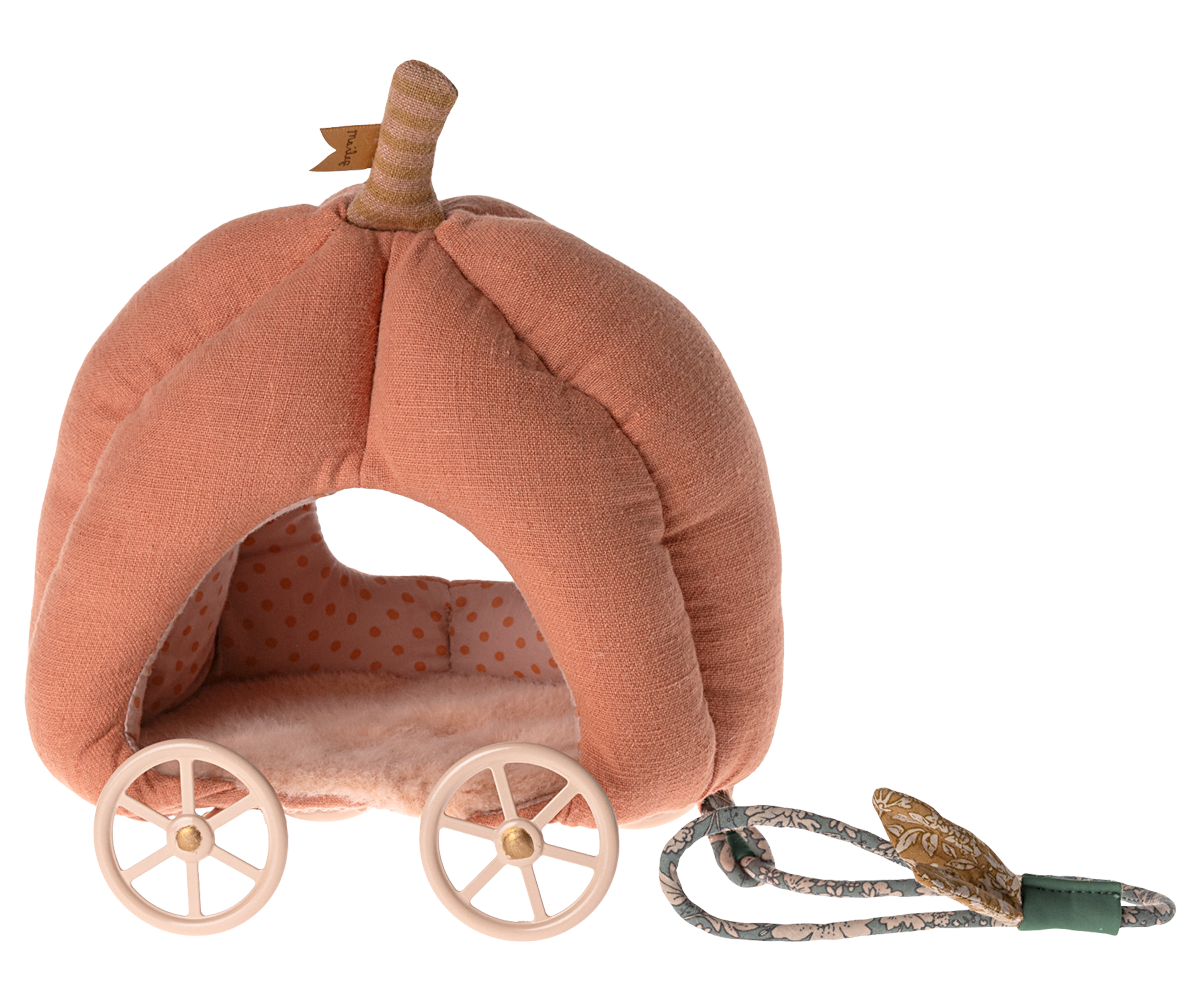 Maileg-Kürbiswagen-Maus-Pumpkin-Carriage-11-4403-00