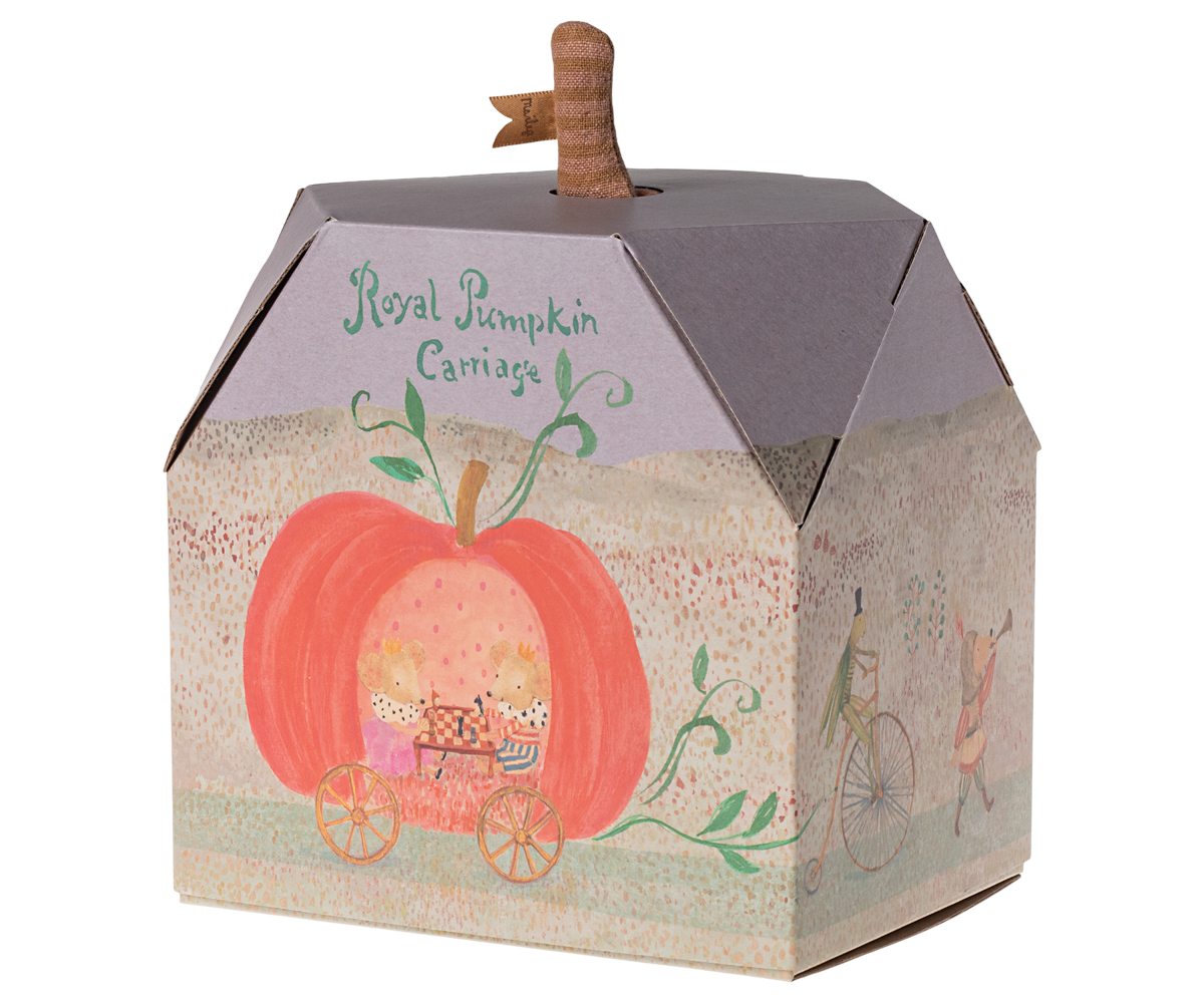 Maileg-Kürbiswagen-Maus-Pumpkin-Carriage-11-4403-00
