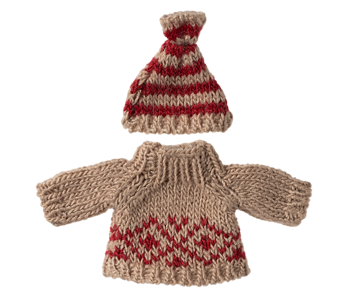 Maileg-Strickpullover-Strickmütze-Mama-Maus-17-4306-00
