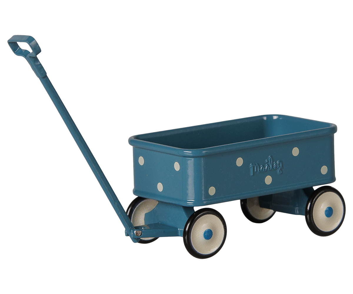 Maileg Wagen für Mäuse in Blau – Wagon Mouse Blue