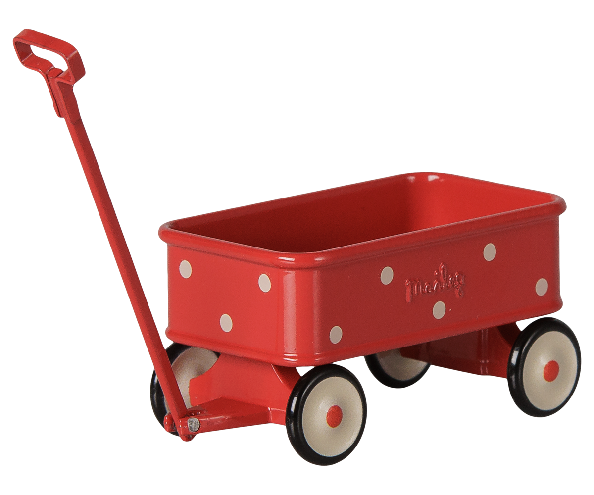 Maileg Wagen für Mäuse in Rot – Wagon Mouse Red