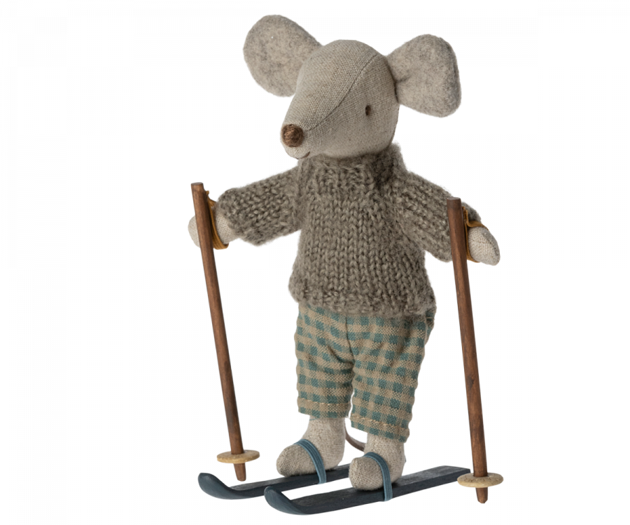 Maileg-Winter-Maus-mit-Ski-Set-grosser-Bruder-17-3212-00
