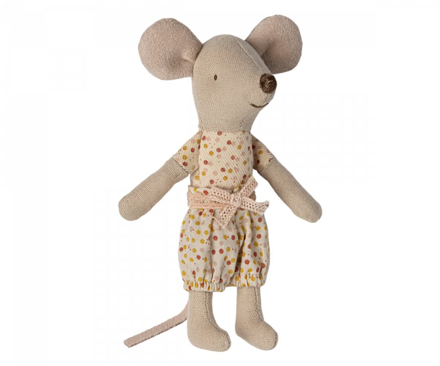 Maileg petite soeur souris en boîte d'allumettes