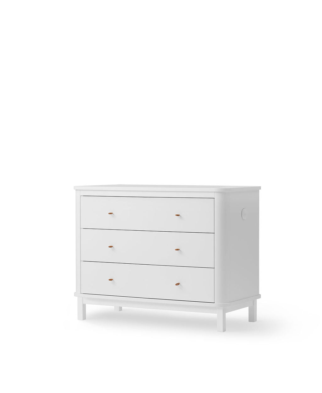 Oliver Furniture-Wood-Wickelkommode-3-Schubladen-weiss-041374