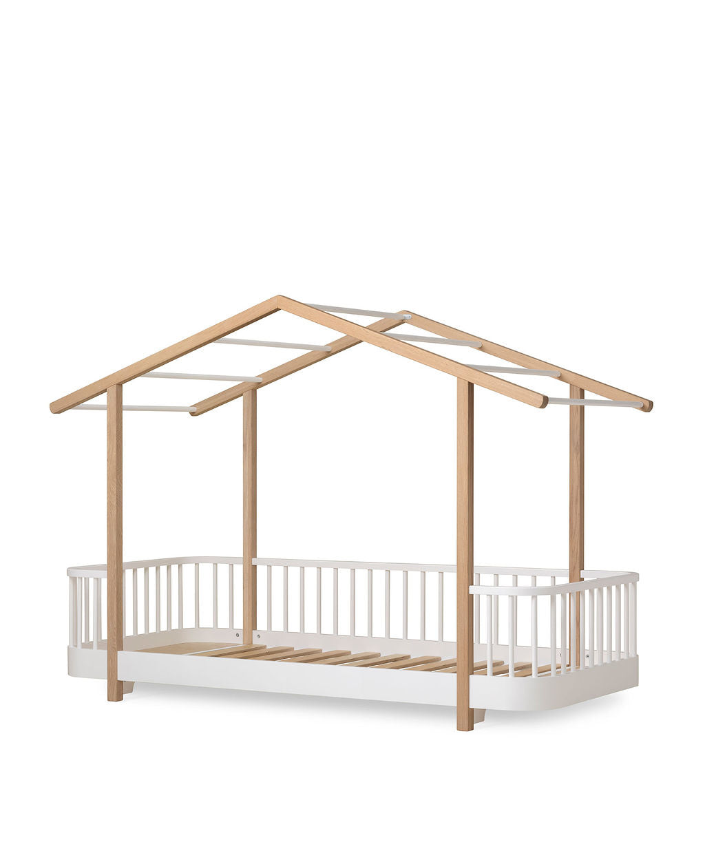 Oliver Furniture Wood Original Hausbett weiss-Eiche