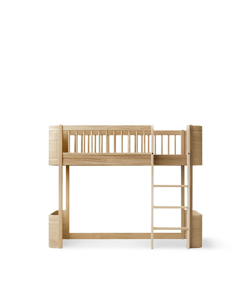 Oliver-Furniture-Wood-Mini-halbhohes-Hochbett-Eiche