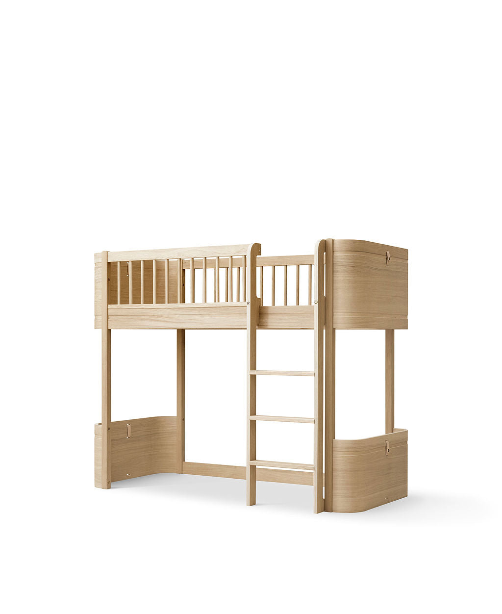 Oliver-Furniture-Wood-Mini-halbhohes-Hochbett-Eiche