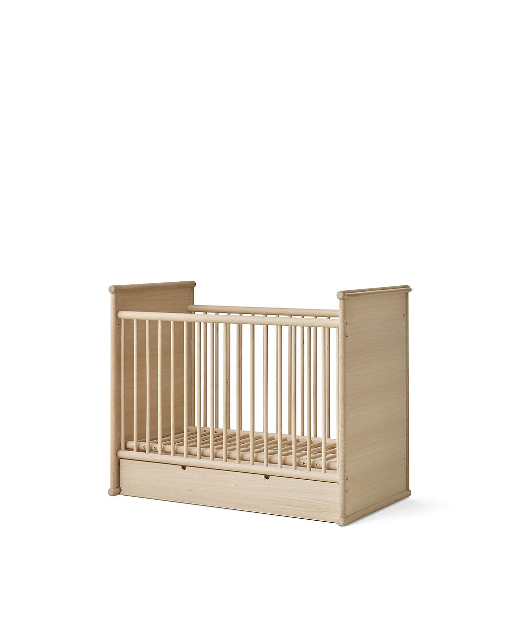 Oliver Furniture mitwachsendes Babybett mit Schublade in Eiche.