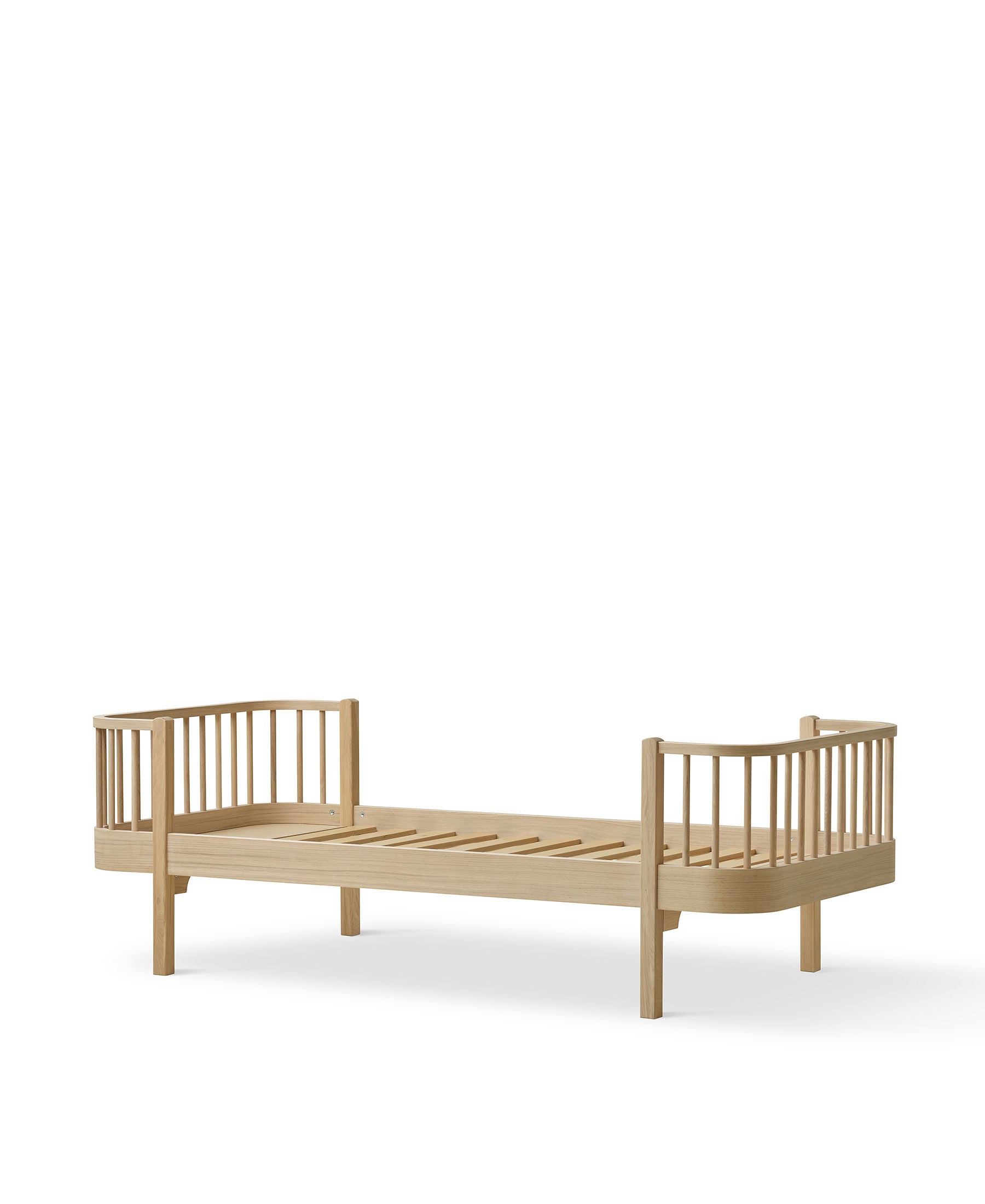 Oliver Furniture Wood Original Einzelbett Eiche für Kinder- und Jugendzimmer