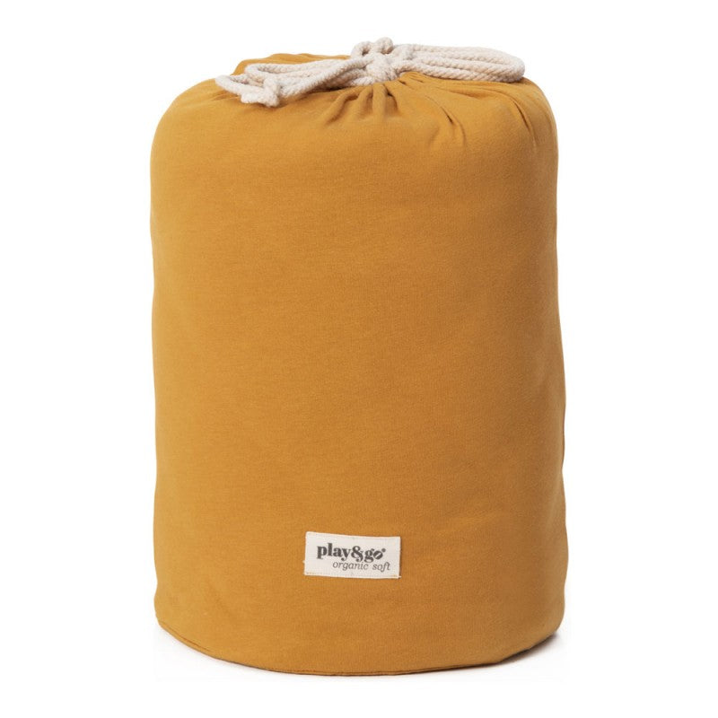 Playgo-Wickeltasche-Wickelunterlage-Krabbeldecke-Aufbewahrung-senf