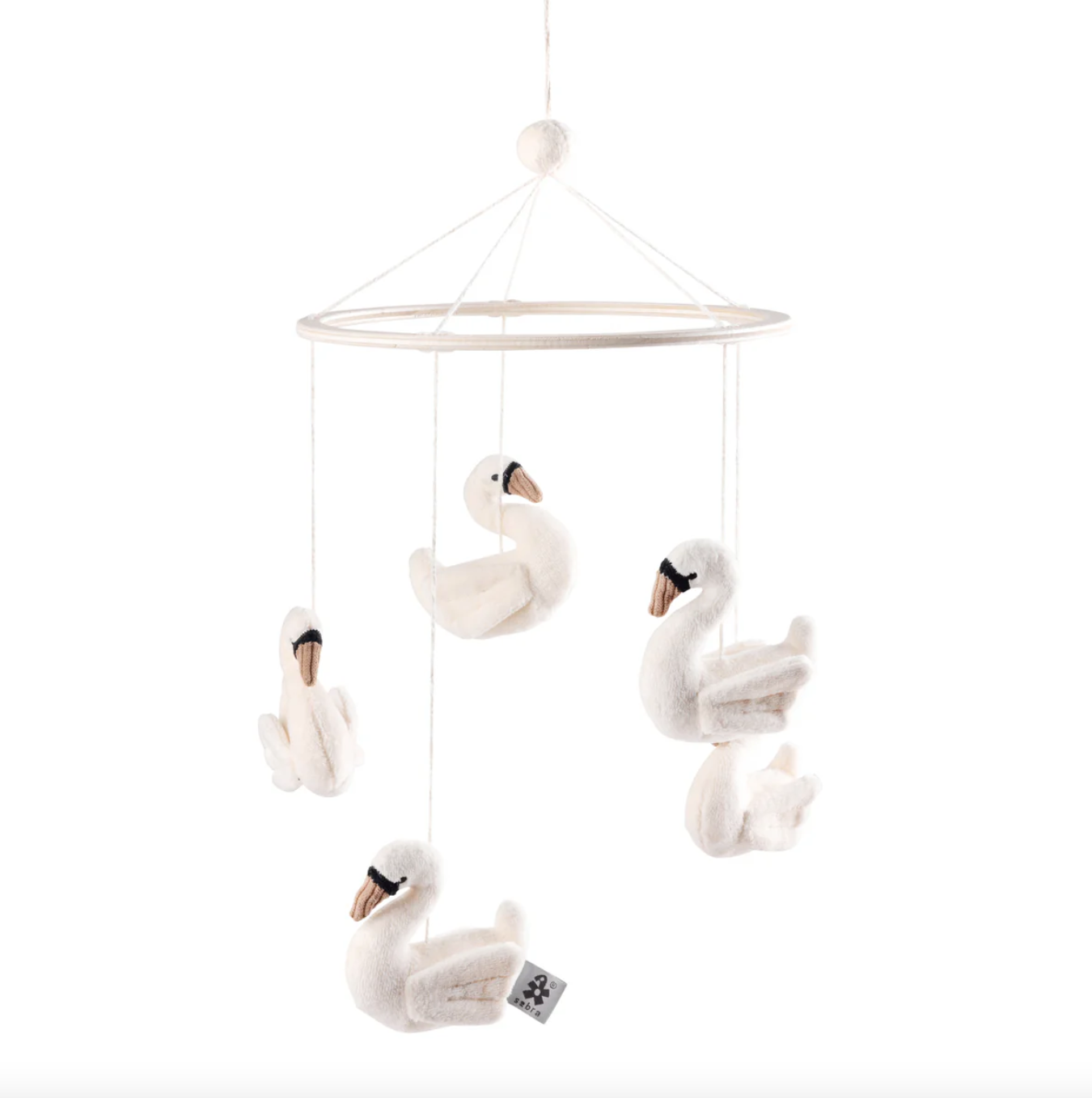 Sebra-Babymobile-Schwäne-801830006