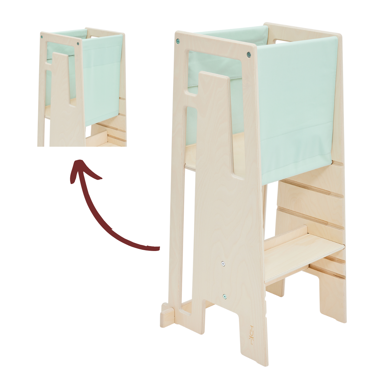 Tuki explorer cloth grey