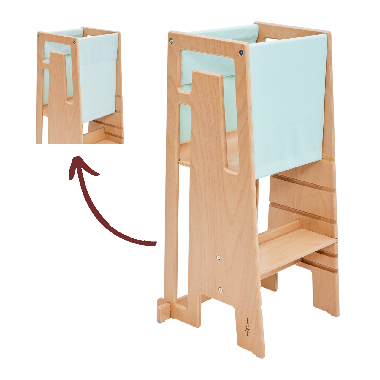 Tuki explorer cloth grey